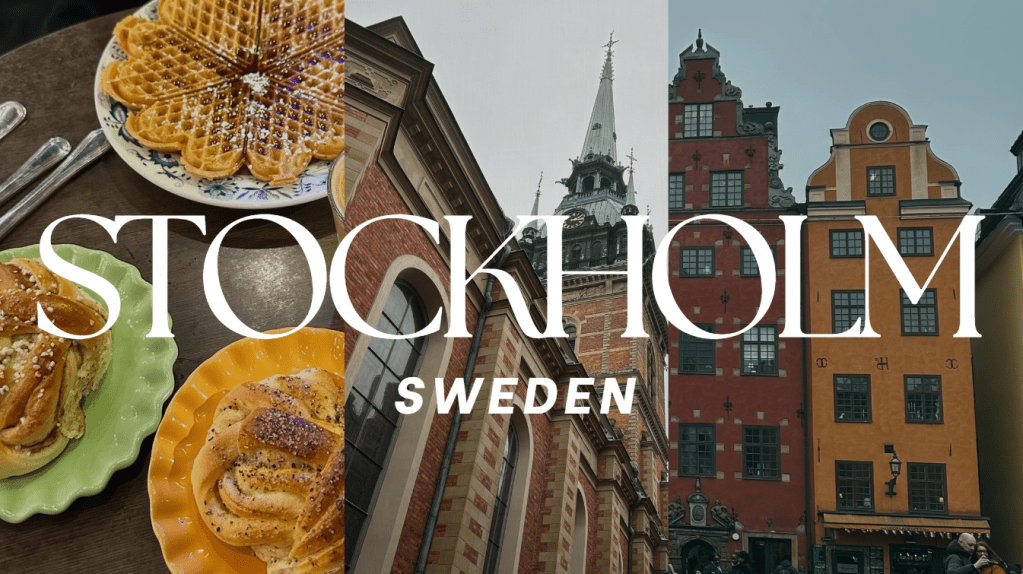 Exploring Stockholm, Sweden